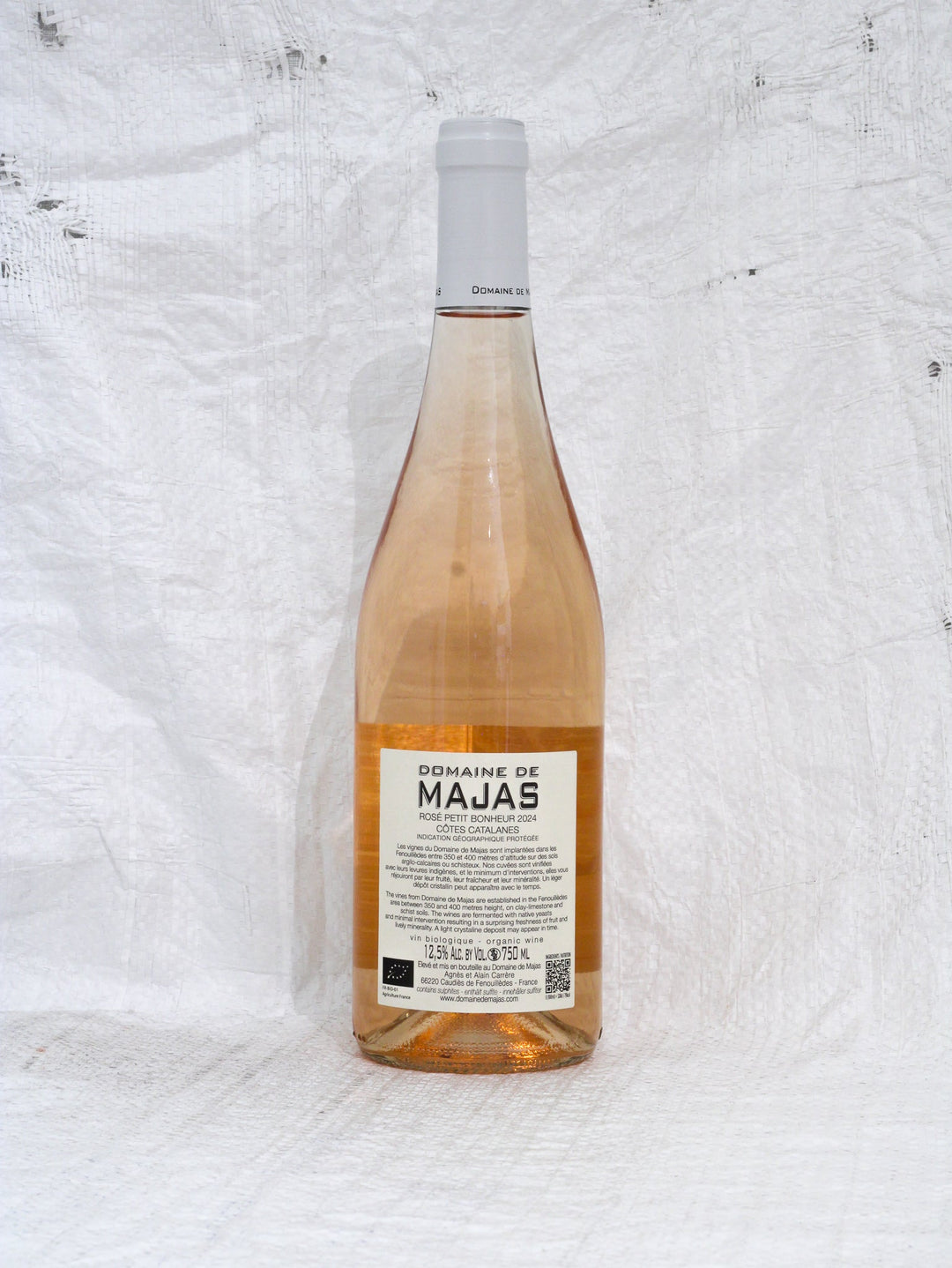 Rosé Petit Bonheur 2024 0,75L Bio Wein von Domaine de Majas