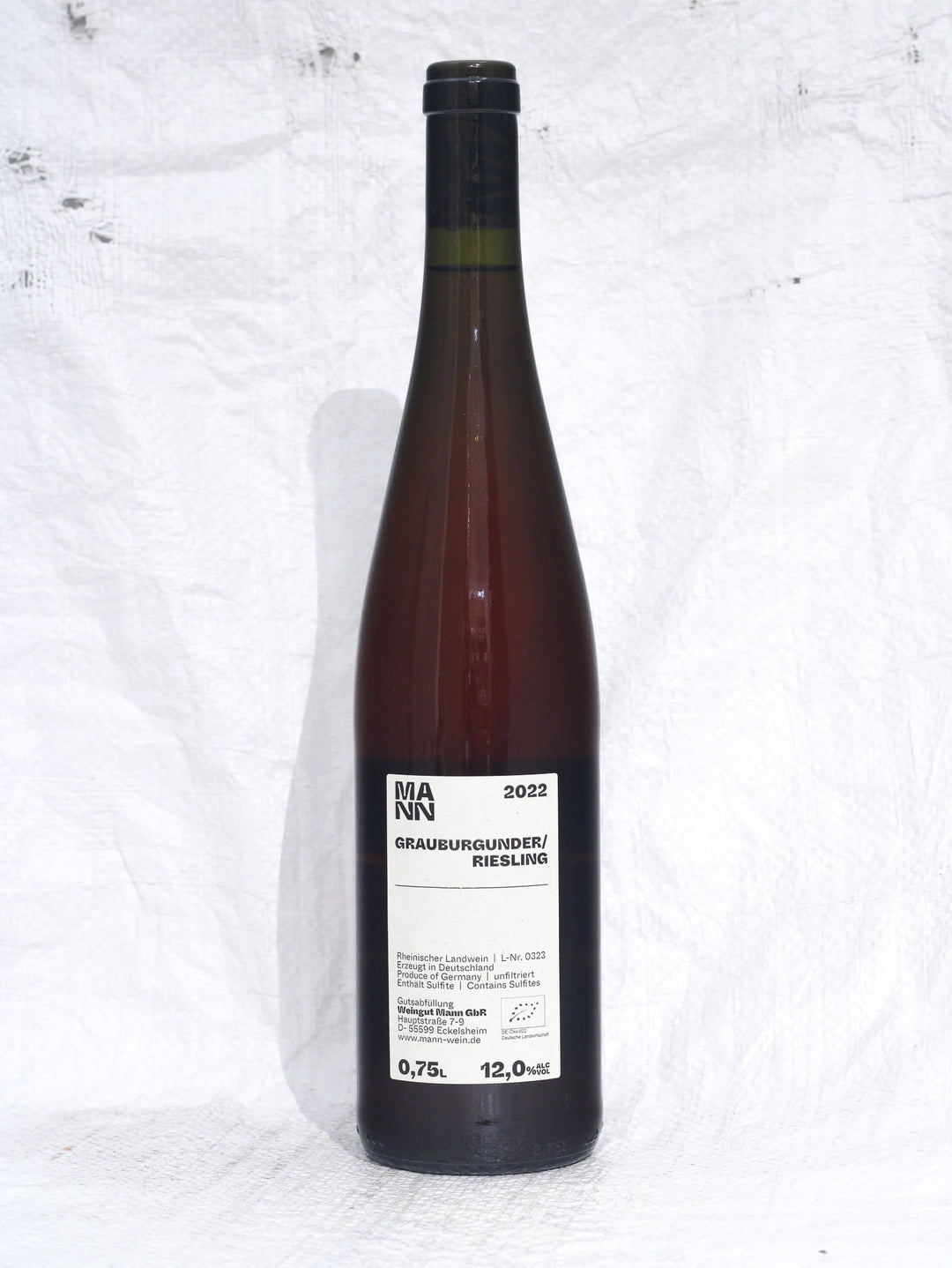 Grauburgunder Riesling 2022 0,75L Bio Wein von Andi Mann