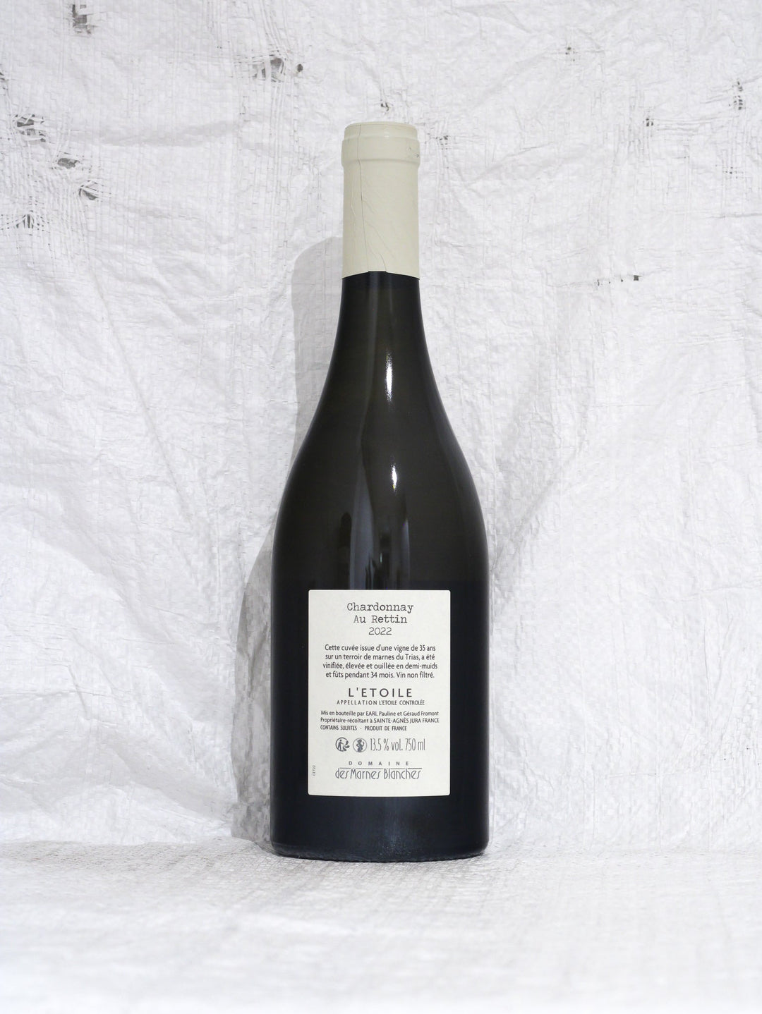 Chardonnay Au Rettin 2022 0,75L Wein von Domaine des Marnes Blanches