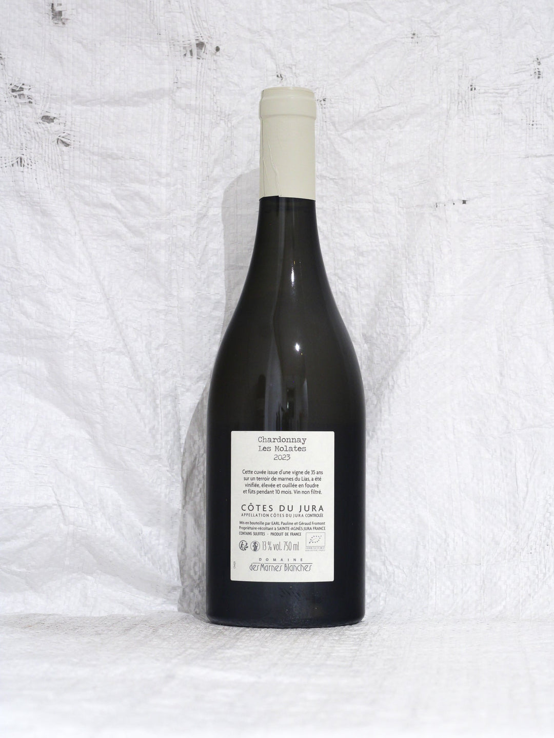 Chardonnay Les Molates 2023 0,75L Bio Wein von Domaine des Marnes Blanches