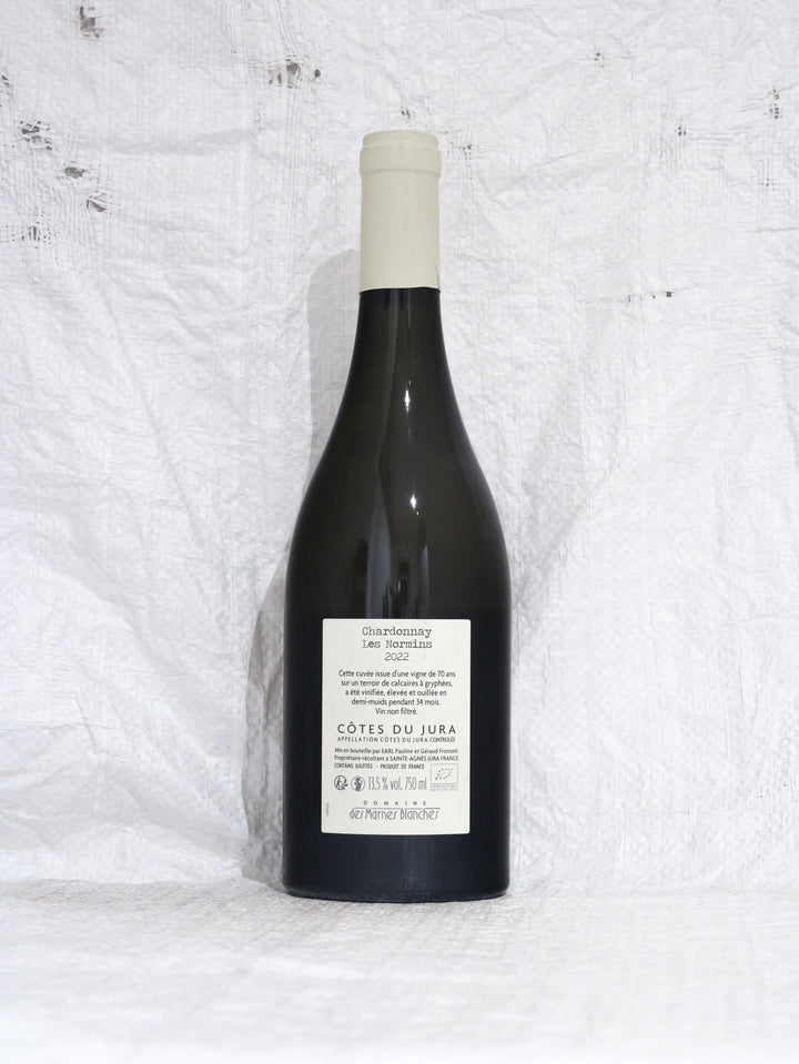 Chardonnay Les Normins 2022 0,75L Bio Wein von Domaine des Marnes Blanches