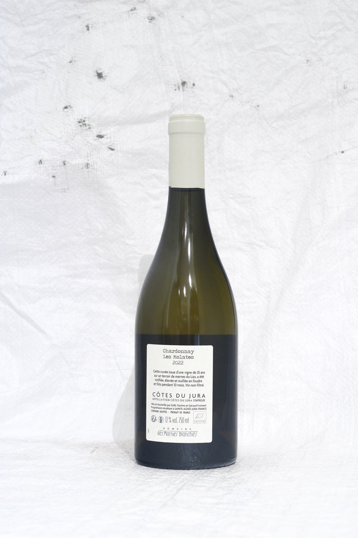 Chardonnay Les Molates 2022 0,75L Bio Wein von Domaine des Marnes Blanches