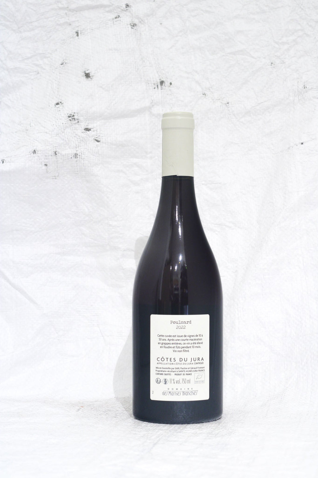 Poulsard 2022 0,75L Bio Wein von Domaine des Marnes Blanches