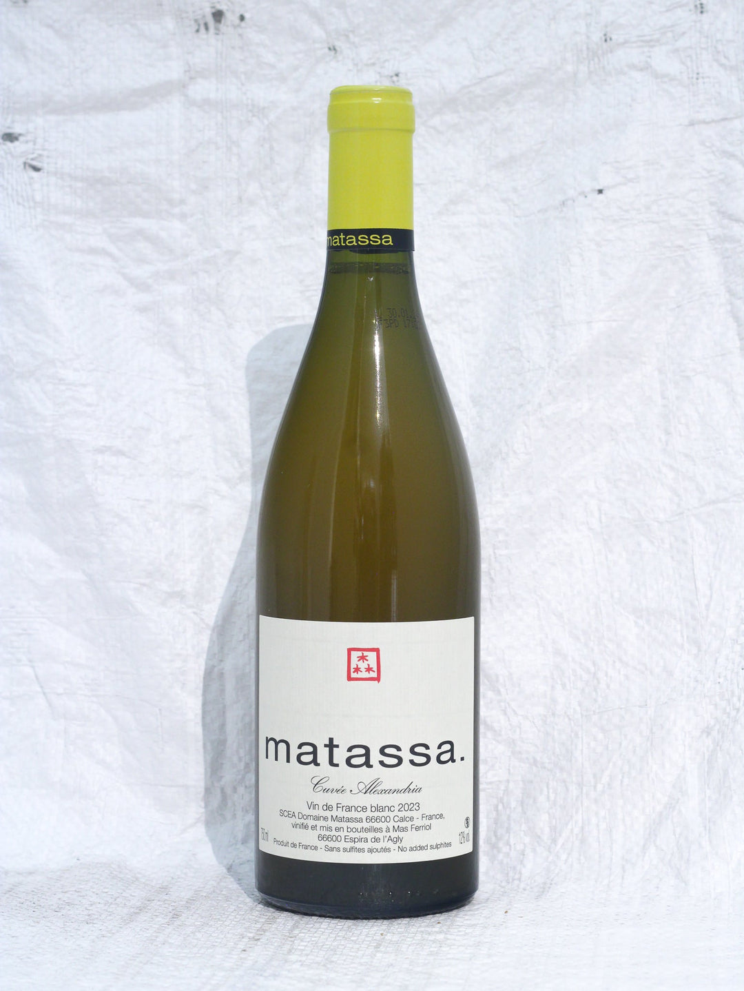 Wein Matassa von Tom Lubbe online bestellen Cuvée Alexandria 2023