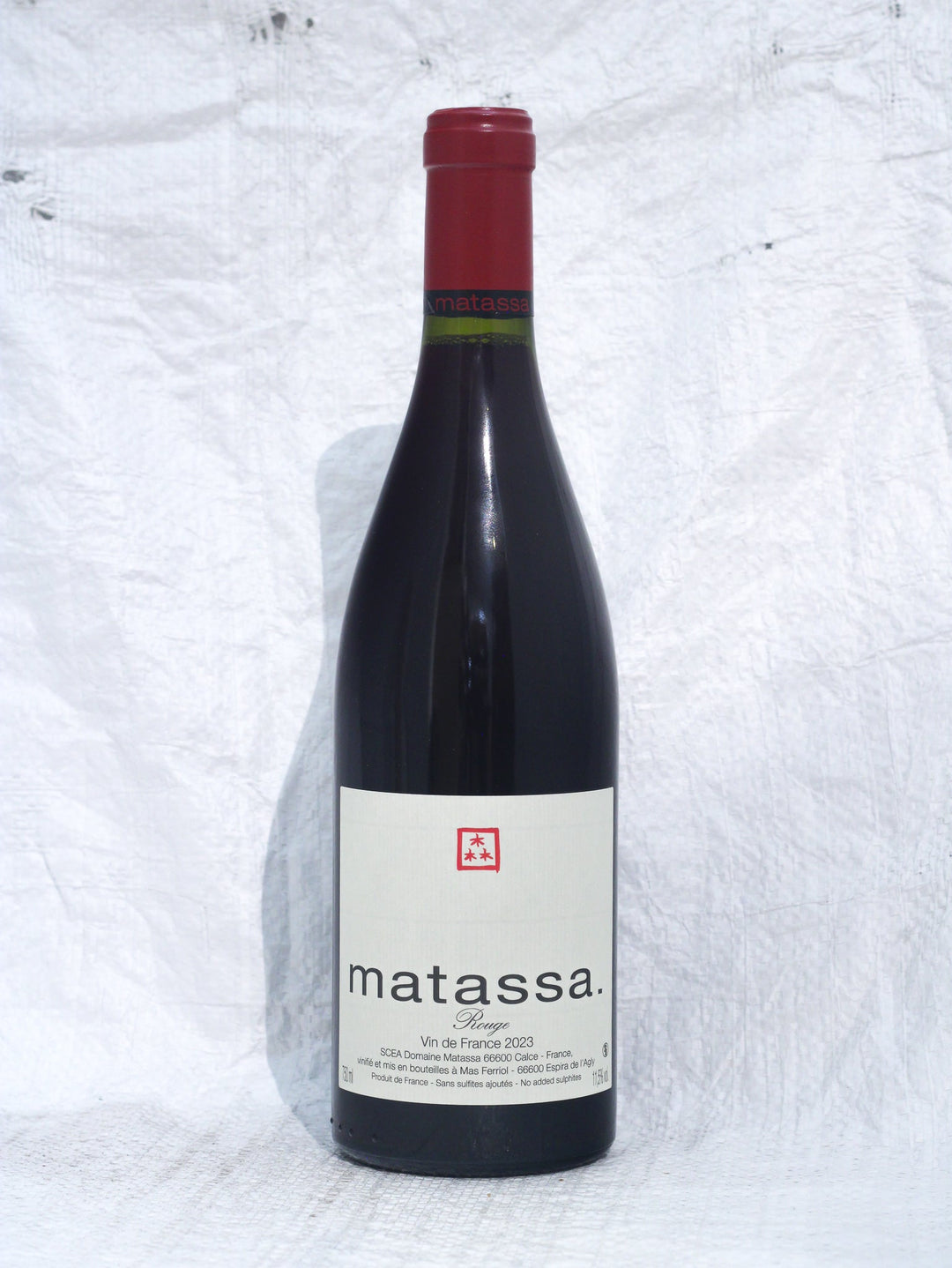 Wein Matassa von Tom Lubbe 
Rouge 2023