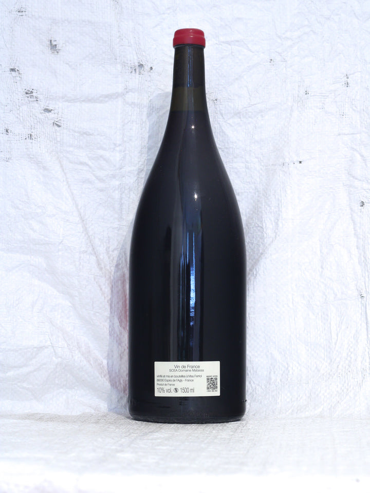 Matassa Wein
Tattouine Rouge 2024 1,5Liter Magnum Flasche