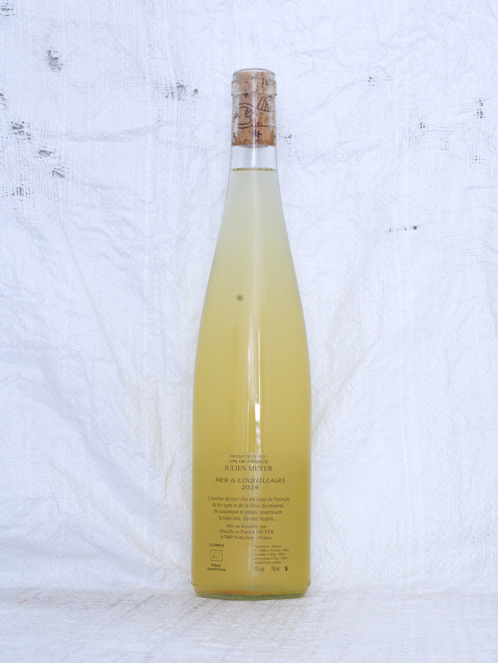 Patrick Meyer
Mer & Coquillages 2024 Bio Weißwein aus dem Elsass. Vin de France.