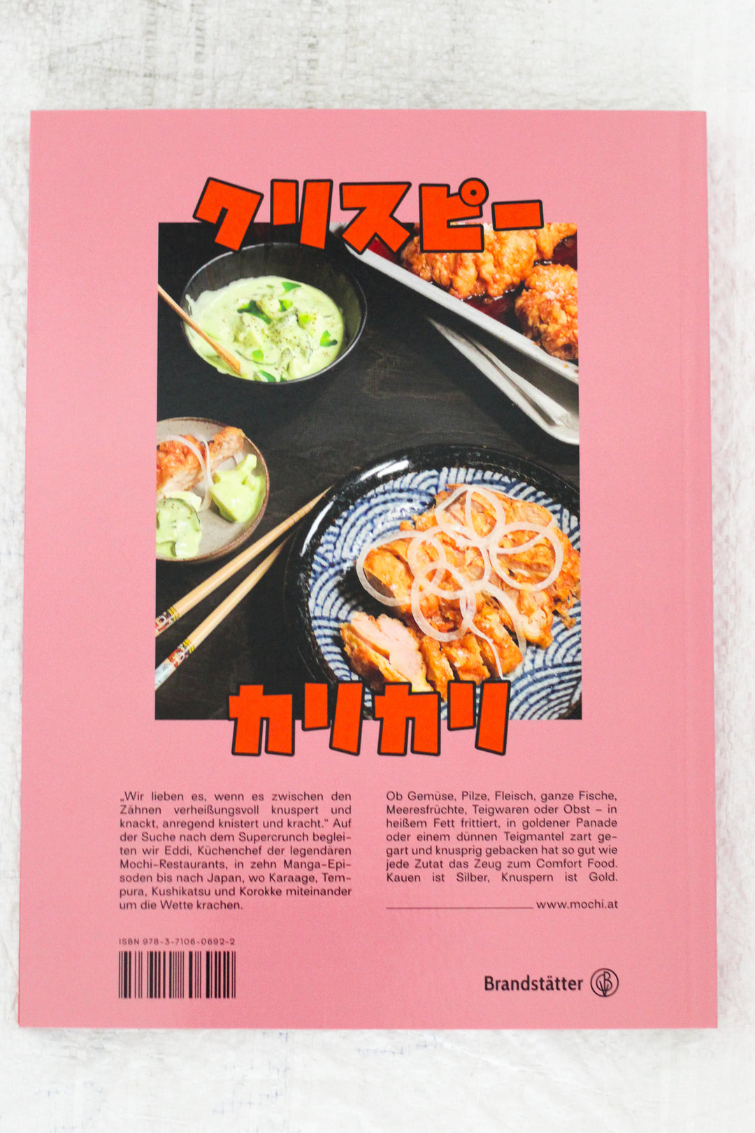 Mochi Crispy and Crunchy Kochbuch Knuspriges aus Japan Backcover
