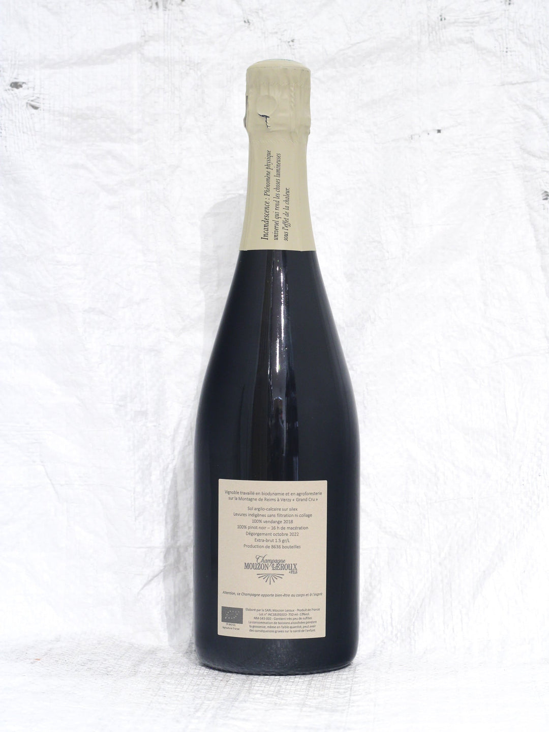 L'Incandescent 2019 0,75L Bio Wein von Mouzon Leroux