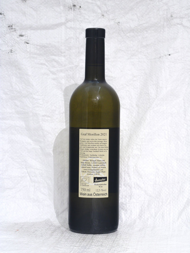 Graf Morillon 2021 0,75L Bio Wein von Sepp Muster