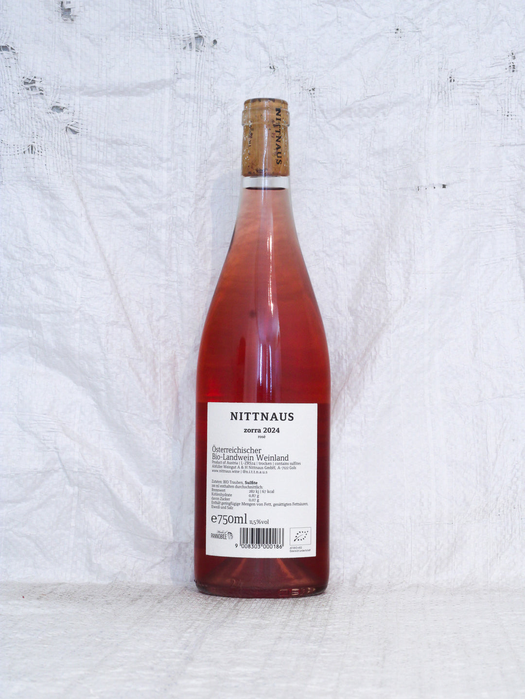 Zorra 2024 0,75L Bio Wein von Martin Andreas & Lydia Nittnaus