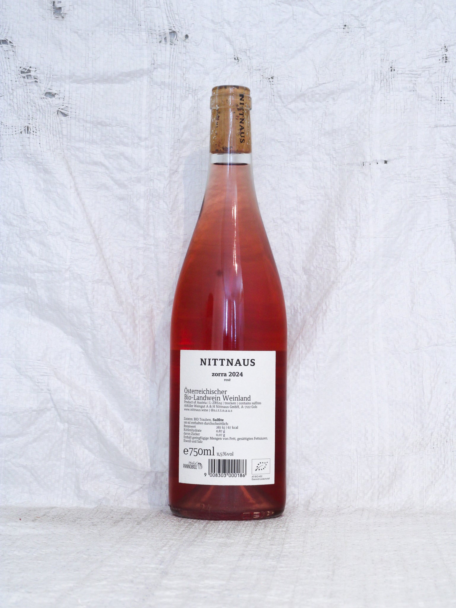 Zorra 2024 0,75L Bio Wein von Martin Andreas & Lydia Nittnaus