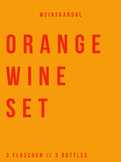 Orange Wine Set