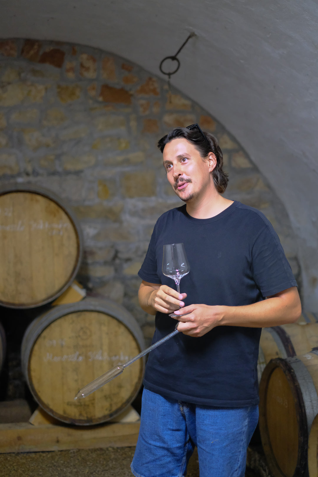 Peter Nagyváradi Weinkeller am Balaton in Ungarn