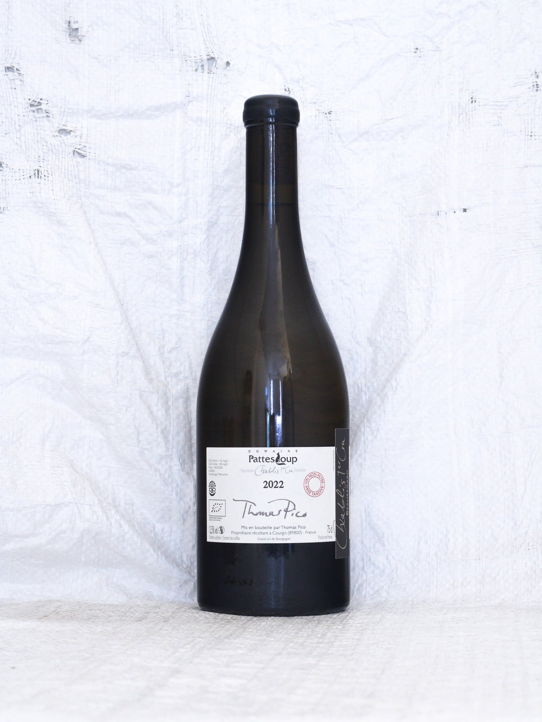 Premier Cru Beauregard 2022 0,75L Bio Wein von Domaine Pattes Loup Thomas Pico