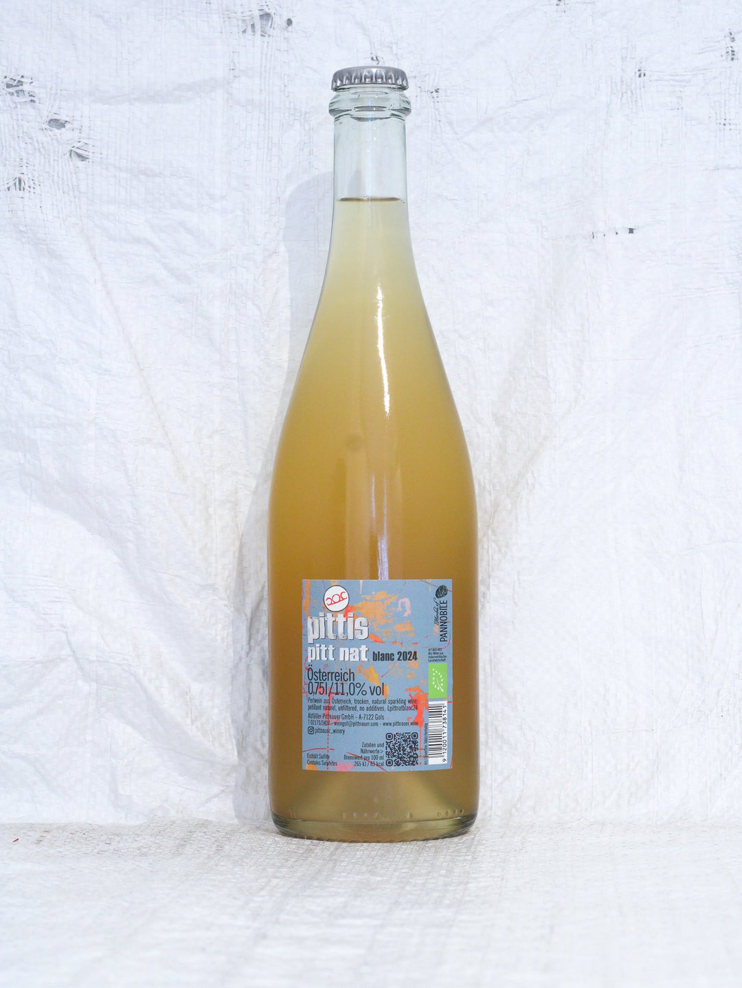 Pitt Nat Weiß 2024 von Gerhard & Brigitte Pittnauer - Pet Nat Naturwein kaufen online 