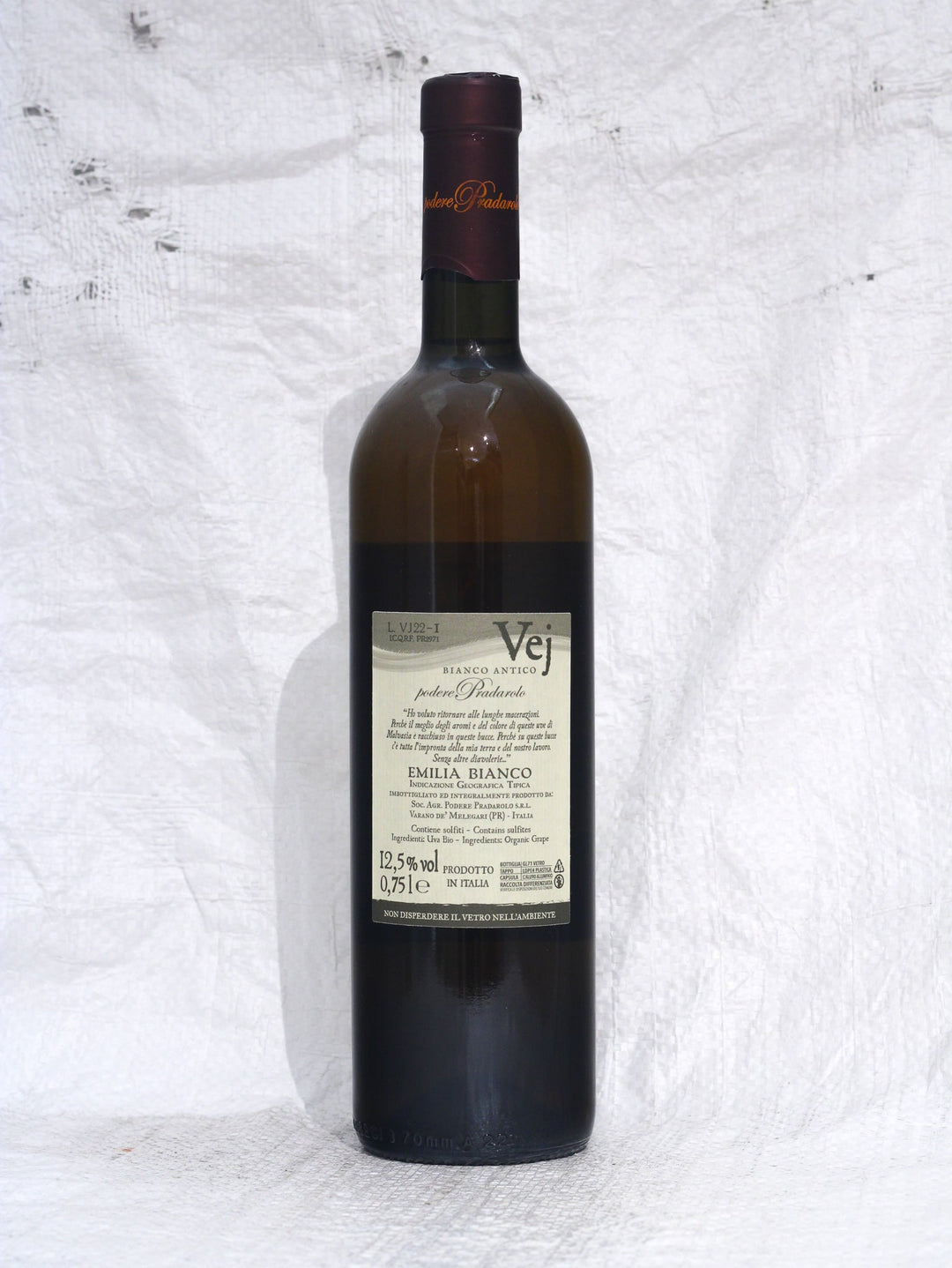 Vej Bianco Antico 2022 0,75L Wein von Podere Pradarolo