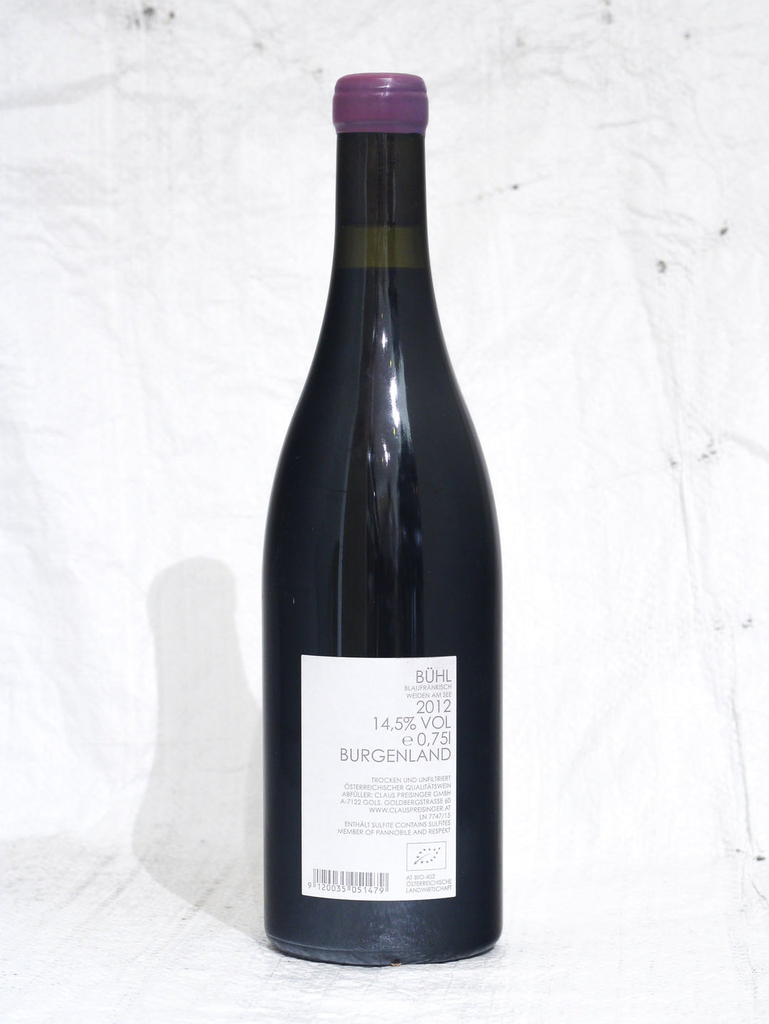Blaufränkisch Bühl 2012 0,75L  Wein von Claus Preisinger