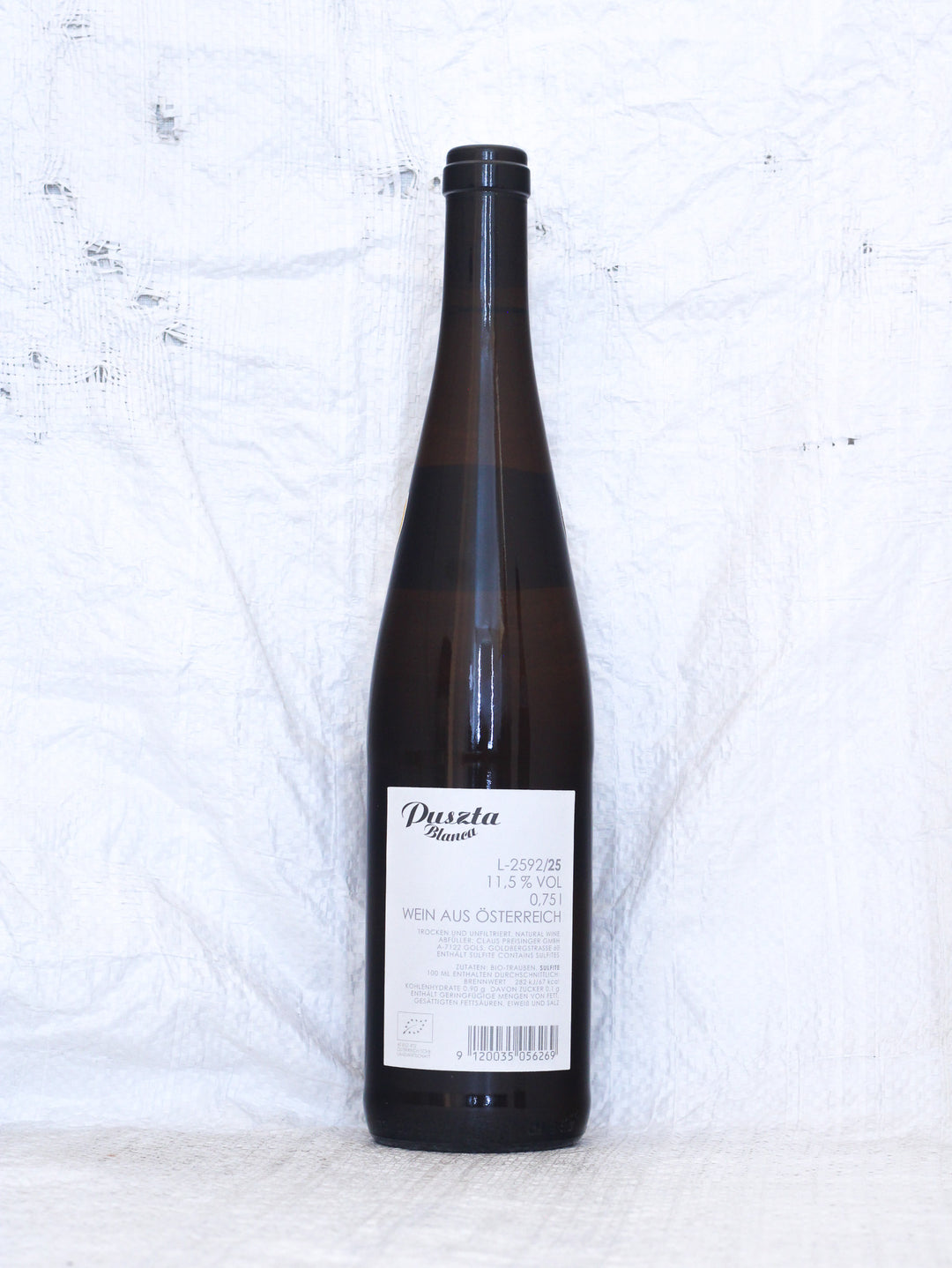 Puszta Blanca Non Vintage Bio Weisswein von Claus Preisinger aus dem Burgenland respekt biodyn