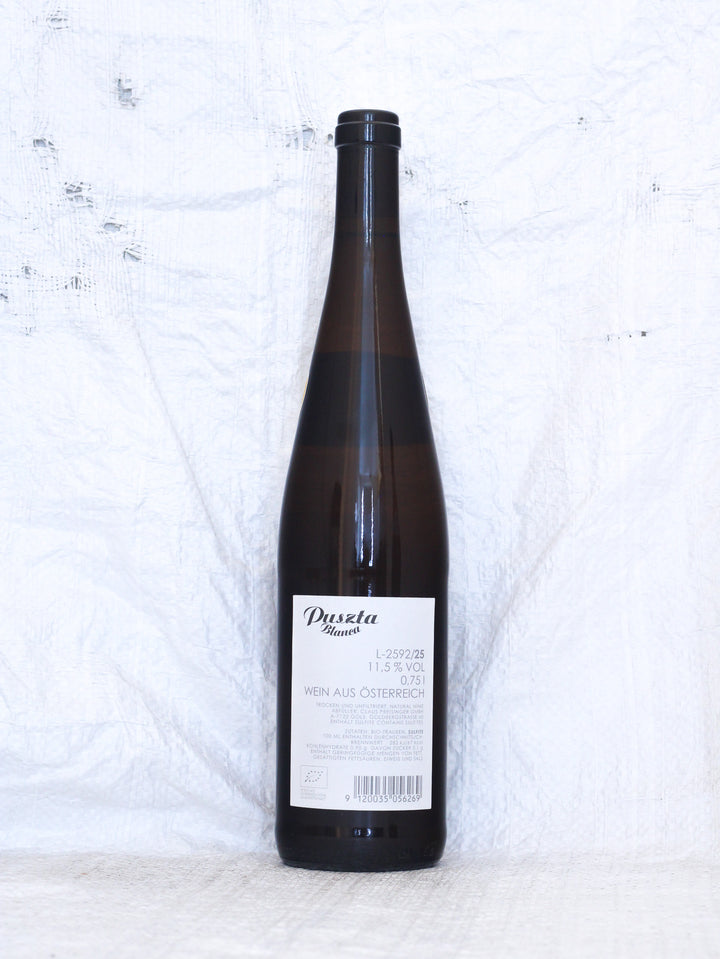 Puszta Blanca Non Vintage Bio Weisswein von Claus Preisinger aus dem Burgenland respekt biodyn