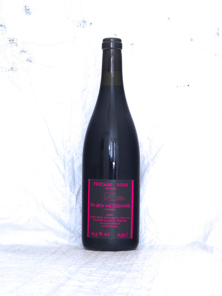 Projekt Wildtyp
Feschak 2023 Bio Rotwein aus dem Burgenland