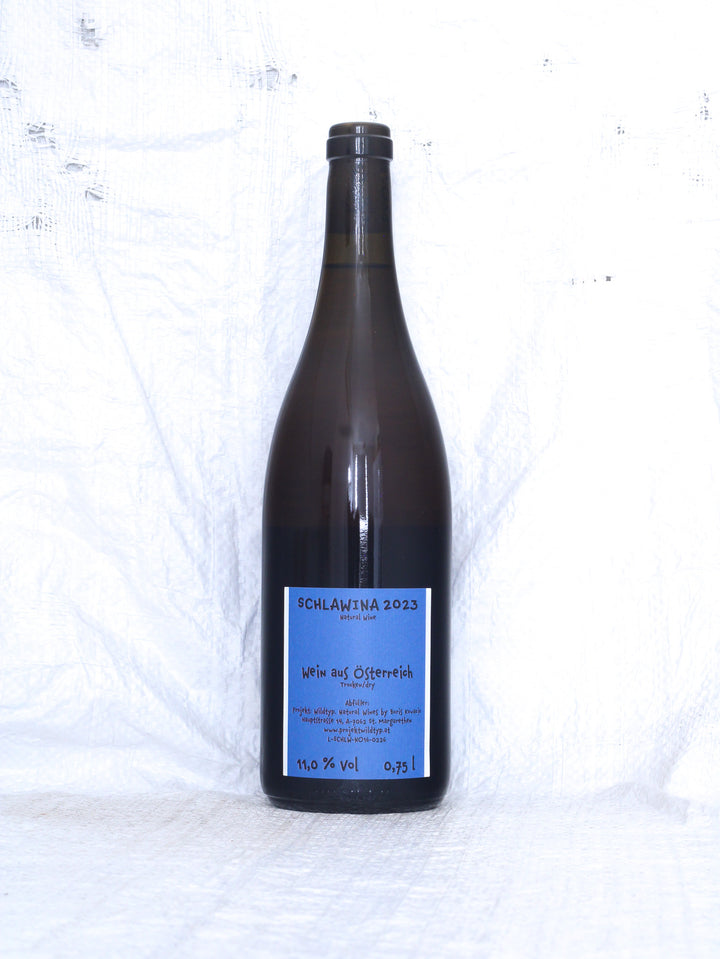 Projekt Wildtyp
Schlawina 2023 Orange Wein aus dem Burgenland