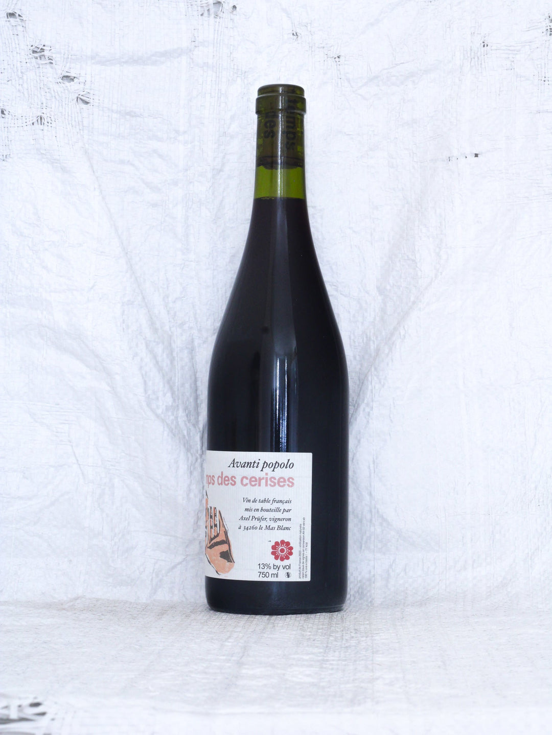 Avanti Popolo 2023 von Le Temps des Cerises Flasche – Axel Prüfer Naturwein aus Grenache Syrah Alicante