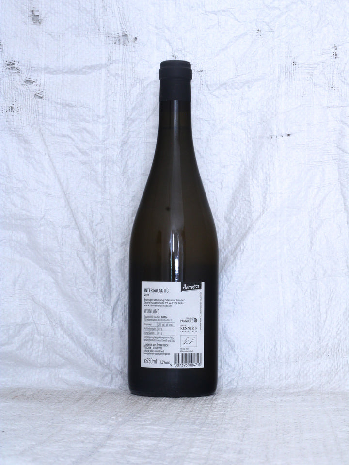 Rennersistas Intergalactic 2025  Weinflasche 750ml Demeterwein Pannobile