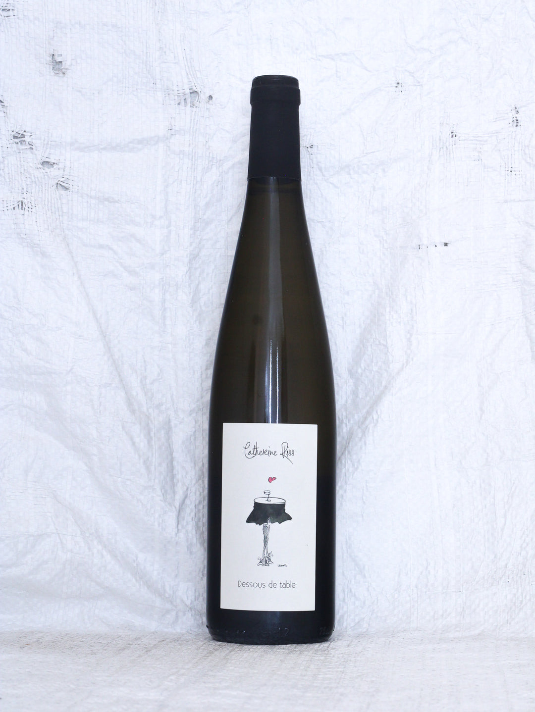 Catherine Riss Dessous de Table 2024 Bio Weißwein aus Elsass in Frankreich