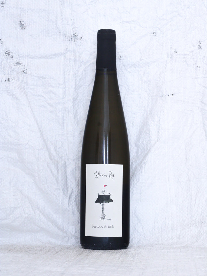 Catherine Riss Dessous de Table 2024 Bio Weißwein aus Elsass in Frankreich