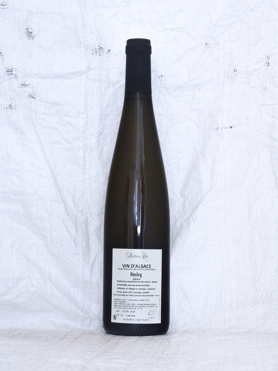 Catherine Riss De Gres ou de Force 2024 Elsass Wein Riesling