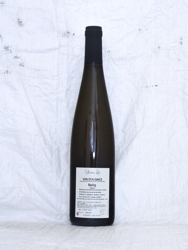 Catherine Riss De Gres ou de Force 2024 Elsass Wein Riesling