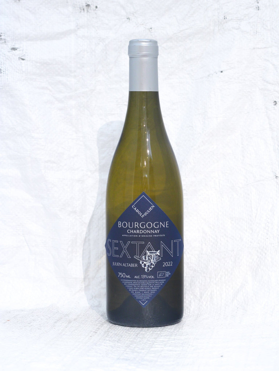 Bourgogne Blanc 2022 Bio Burgunder Wein von Sextant