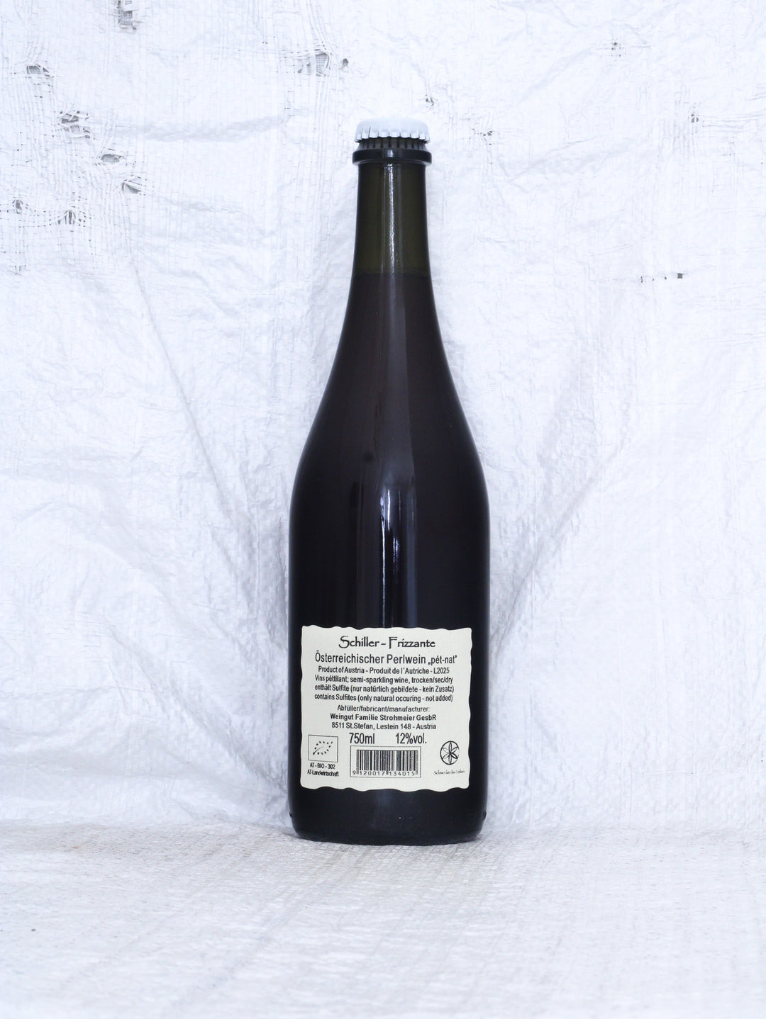 Franz Strohmeier
Schiller Frizzante Bio Schaumwein Blauer Wildbacher