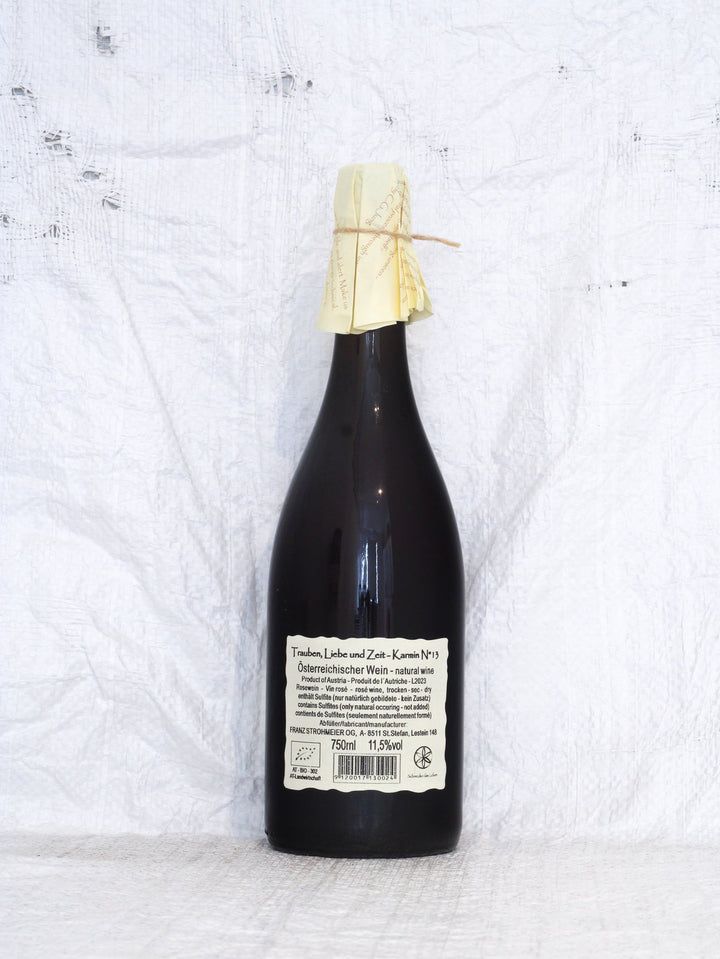 natürlicher naturwein ohne zusätze kaufen - Karmin Nr13 Strohmeier