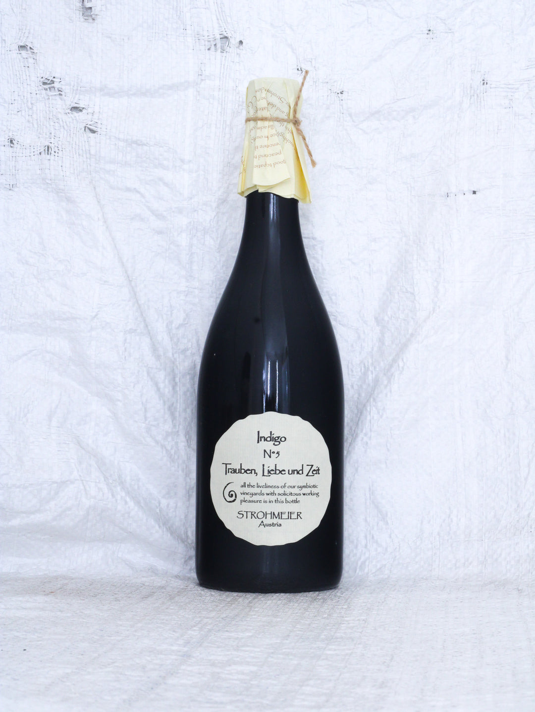 Franz Strohmeier Trauben Liebe Zeit
Indigo N°5 2019/20 Bio Rotwein