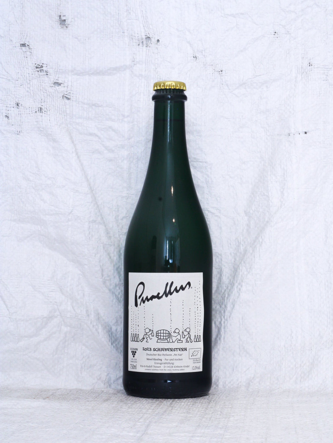 Purelles Pet Nat 2023 0,75L Bio Wein von Rudolf Trossen