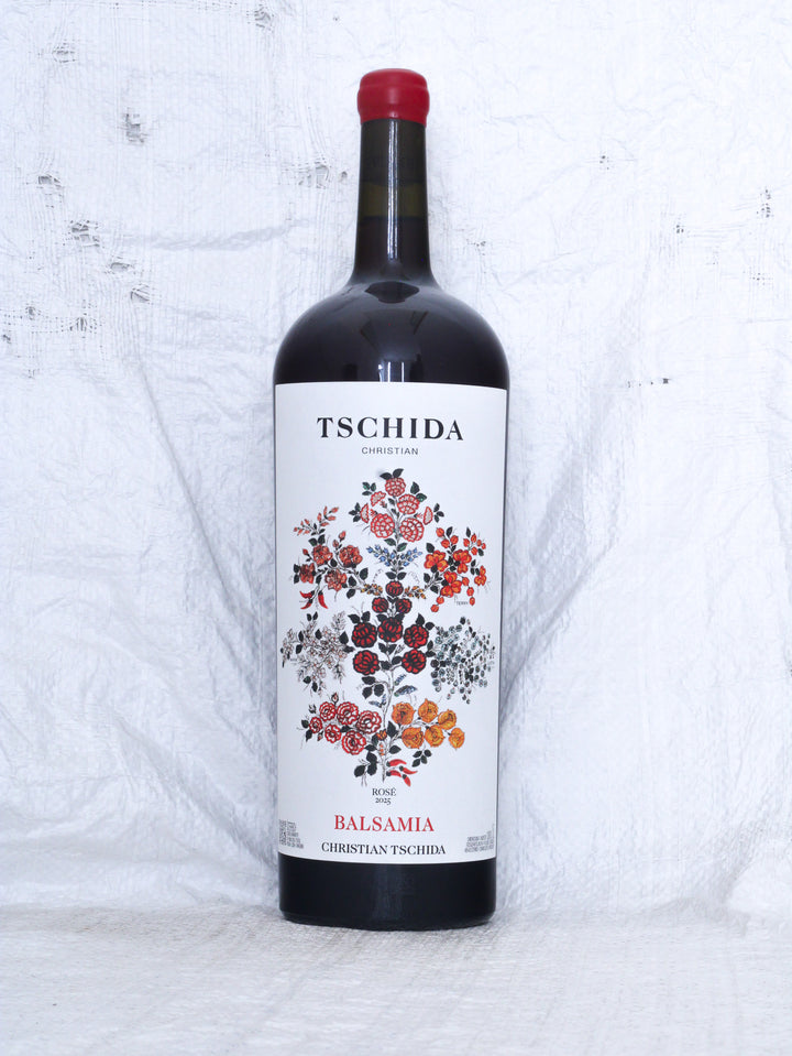 Christian Tschida
Balsamia 2025 1,5Liter Magnum Flasche Rosé Wein aus Österreich. 
Rebsorte: Syrah