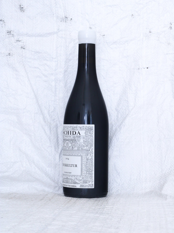 Tschida Christian 
Stockkultur 2024 Rotwein aus dem Burgenland in Oesterreich