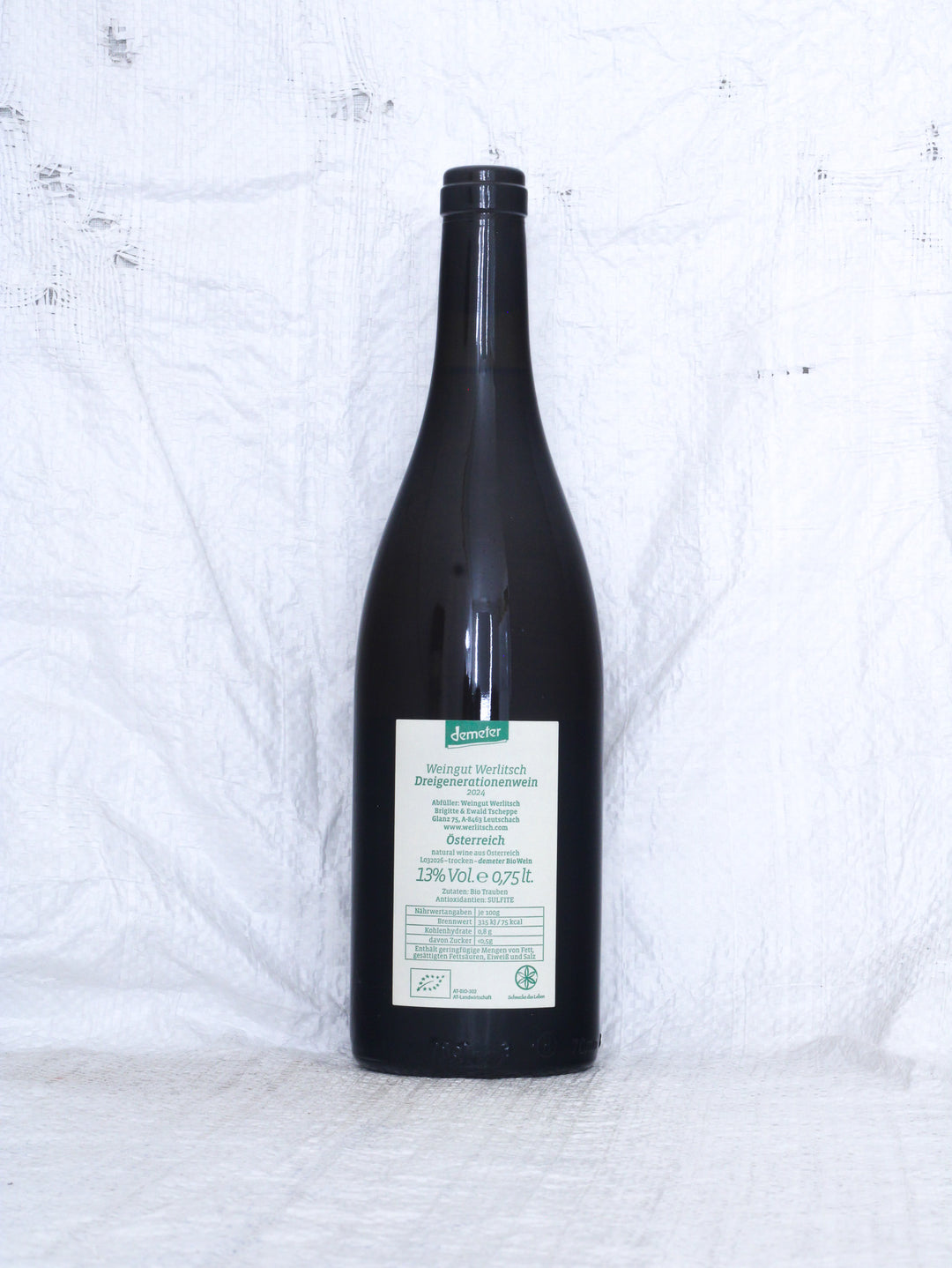 Werlitsch
Dreigenerationenwein 2024 Bio Weißwein aus der Steiermark