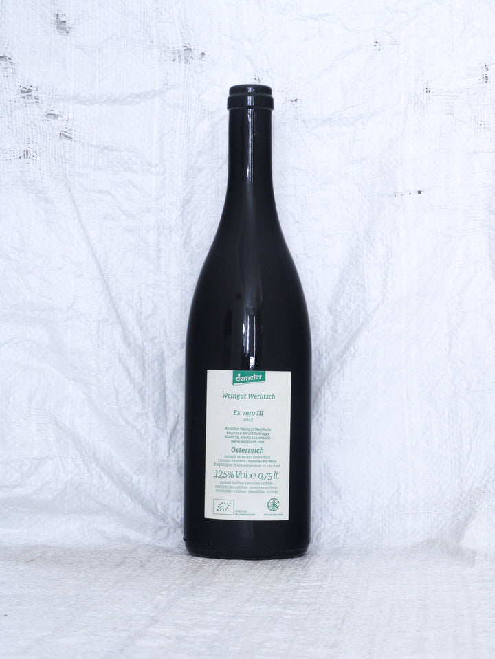 Werlitsch
Ex Vero III 2023 Weißwein aus der Steiermark