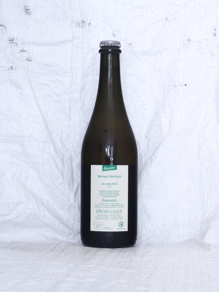 Werlitsch
Ex Vero III S 2022 Bio Weißwein aus der Steiermark