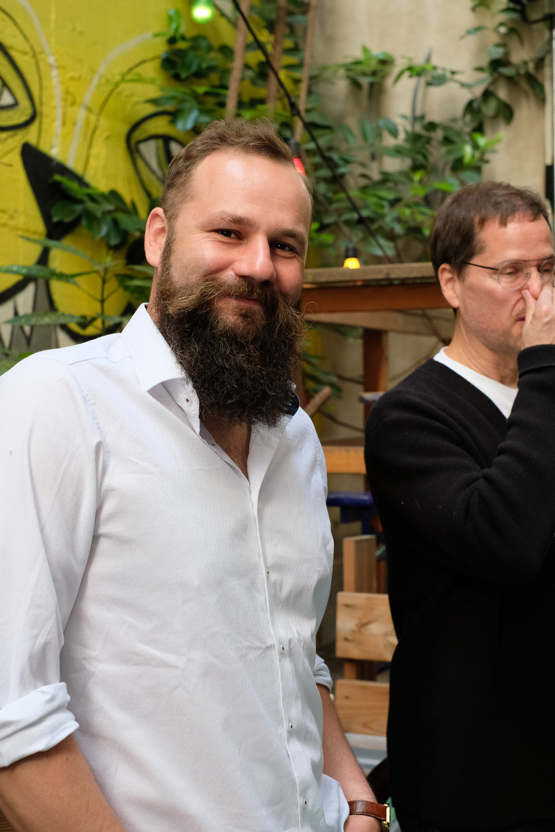 Winzer Filip Nagy von 7 radku aus der Südslowakei