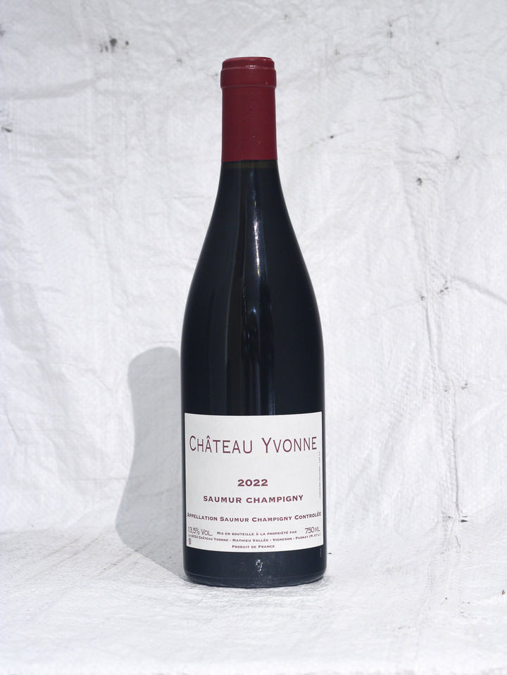 Saumur Champigny Rouge 2022 0,75L Bio Wein von Chateau Yvonne