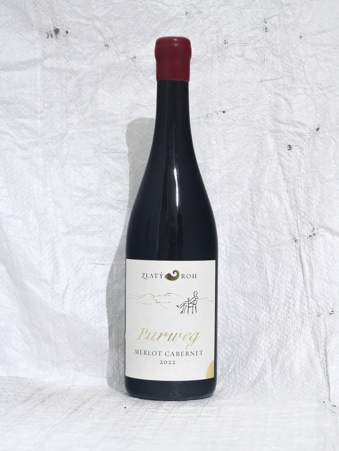 Merlot Cabernet 2022 0,75L  Wein von Zlaty Roh