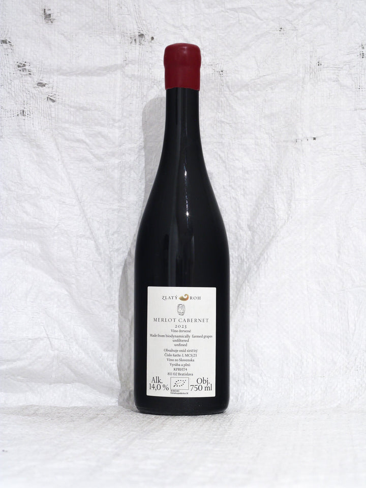 Merlot Cabernet Sauvignon 2023 0,75L Bio Wein von Zlaty Roh