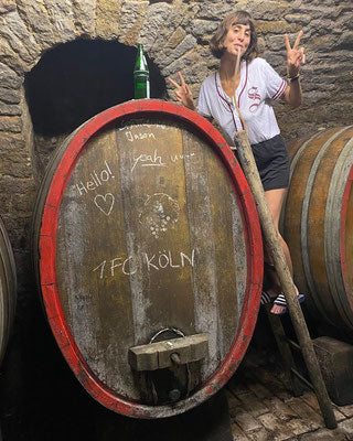 Winzerin Alanna LaGamba von Vin de La Gamba aus Rheinhessen in Deutschland