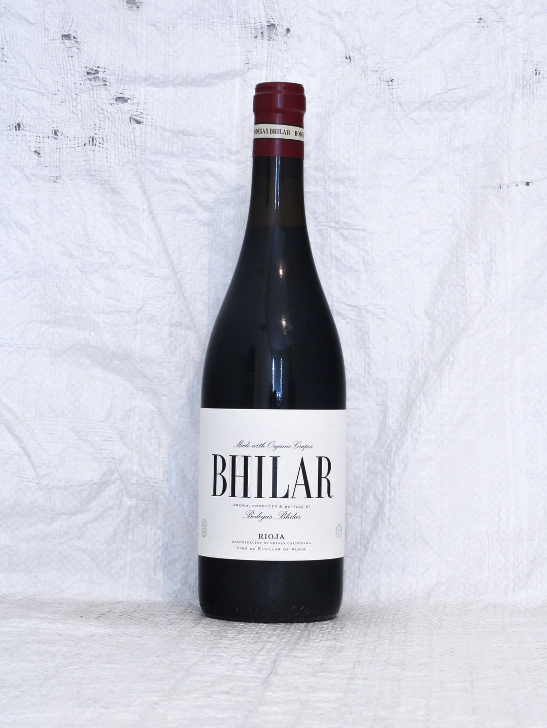 Bodegas Bhilar Rioja Tinto 2023 Flasche – Biowein aus Rioja Alavesa von David Sampedro, Tempranillo und Garnacha