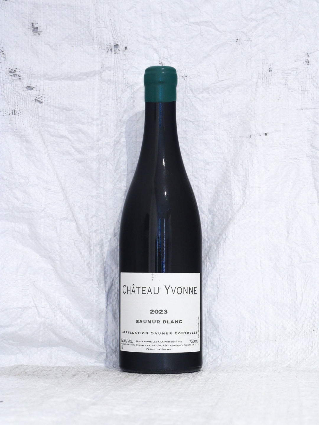Château Yvonne Saumur Blanc 2023 Flasche – Hochwertiger Bio-Weißwein aus 100% Chenin Blanc Loire Frankreich