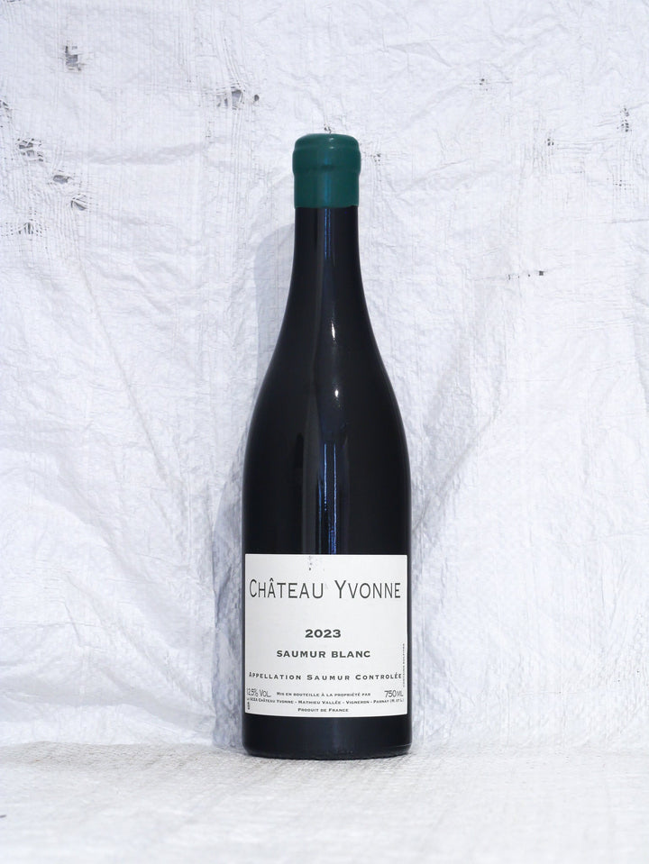 Château Yvonne Saumur Blanc 2023 Flasche – Hochwertiger Bio-Weißwein aus 100% Chenin Blanc Loire Frankreich